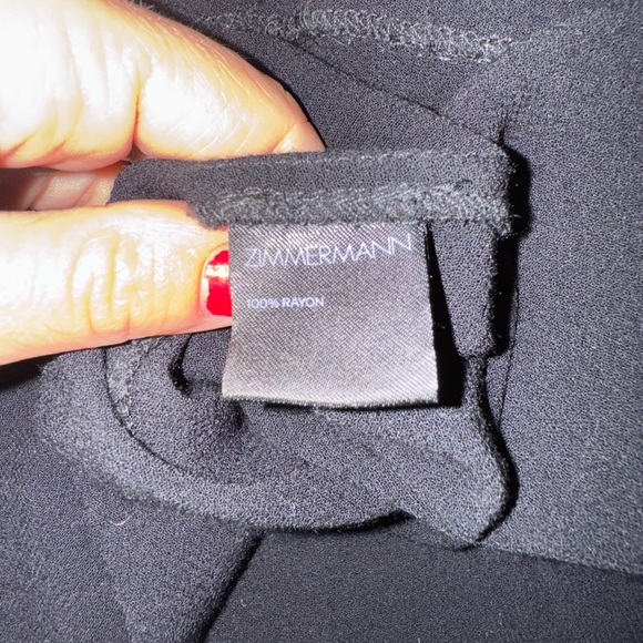 Zimmermann Black Floor Length Dress - Picture 8 of 9